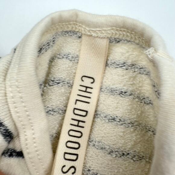 Childhoods Clothing Natural Stripe Crew Sweatshirt & Gusset Pants Set - Picture 12 of 13